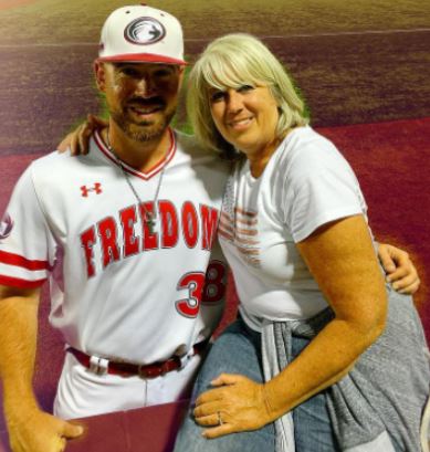 Matt Pobereyko with his beloved mother